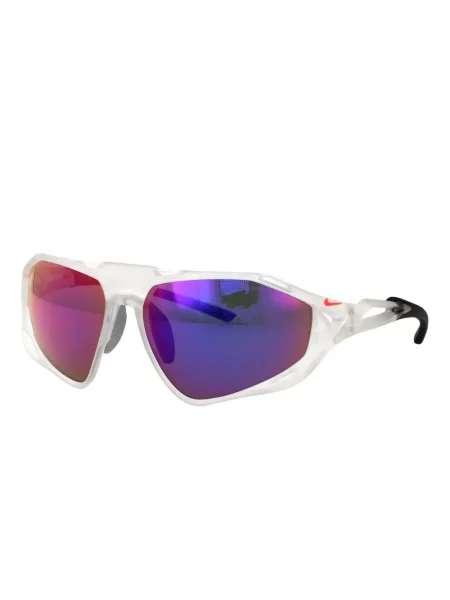 Ochelari de soare Nike cu imprimeu geometric negru