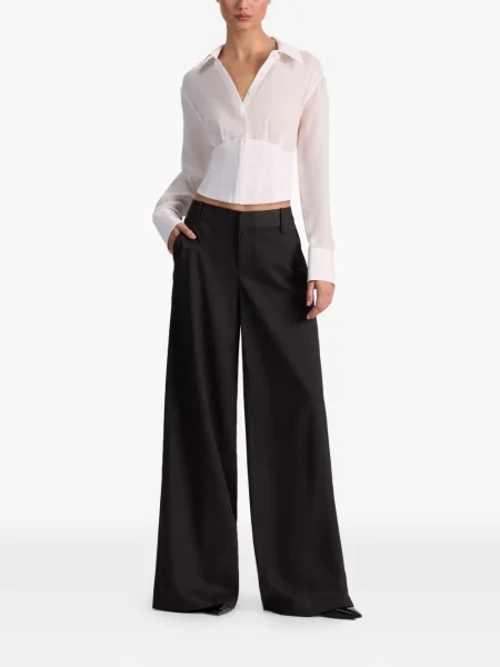 Top Alice + Olivia alb