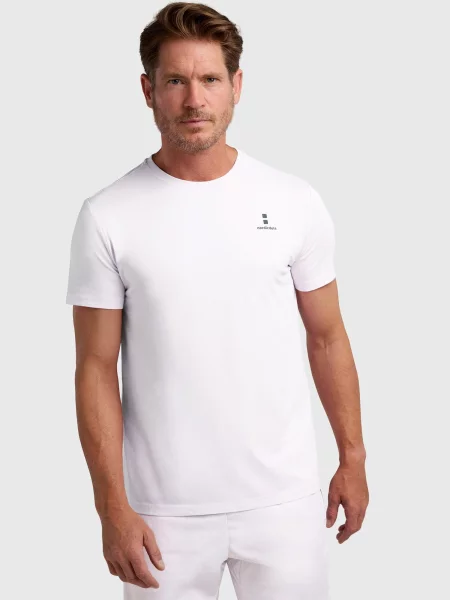 Nordicdots Tricou funcțional alb
