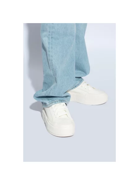 Sneakersy Converse skórzane białe