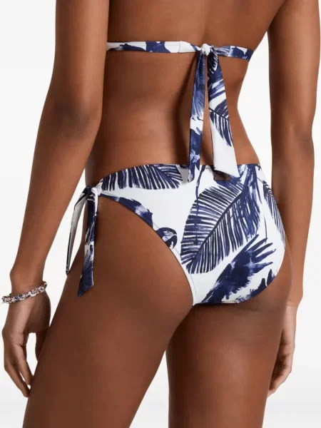 Bikini Vilebrequin cu legături alb