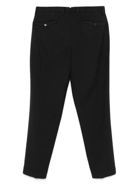 Pantaloni Dell'oglio plisate negru