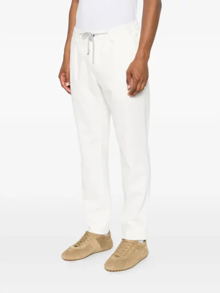 Pantaloni Eleventy cu cordon alb
