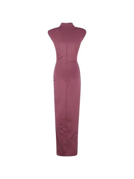Rochie Balmain cu volane violet