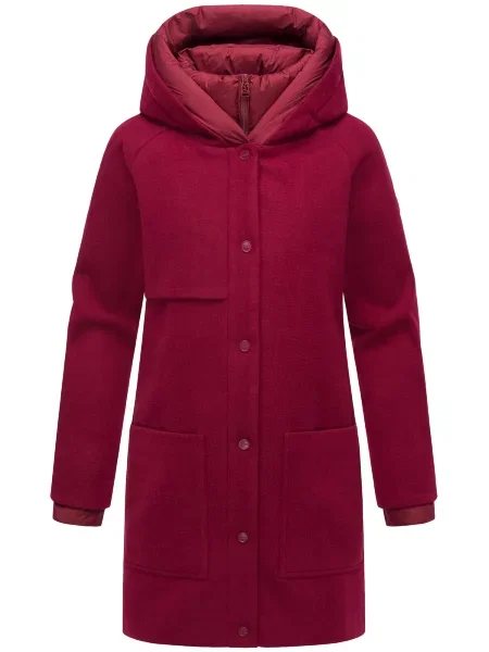 NAVAHOO Zimski kaput bordo