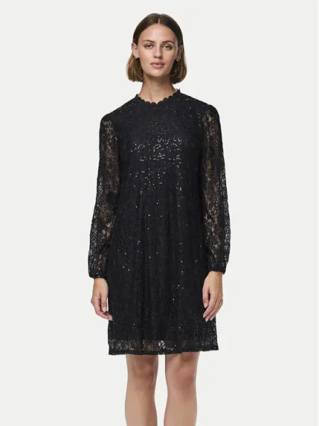 Pieces Rochie cocktail Olline negru