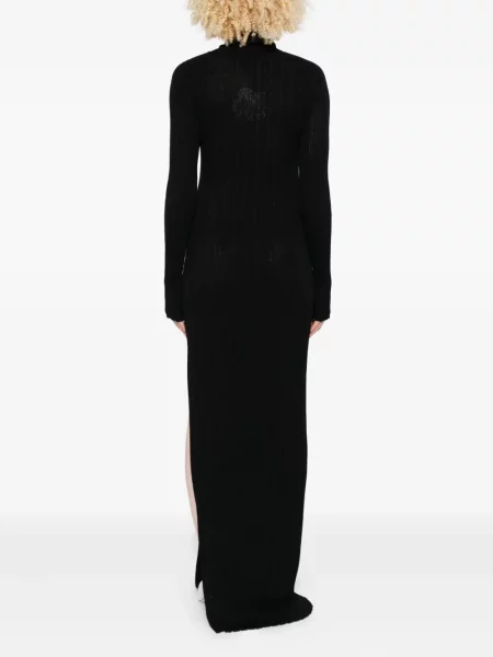 Rochie maxi Giuseppe Di Morabito de cristal de costum negru