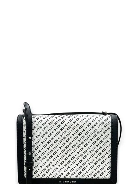 Torebka Richmond z nadrukiem czarna