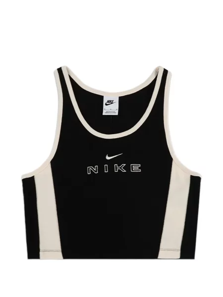 Sneakerși Nike cu imagine cu model leopard fără mâneci negru