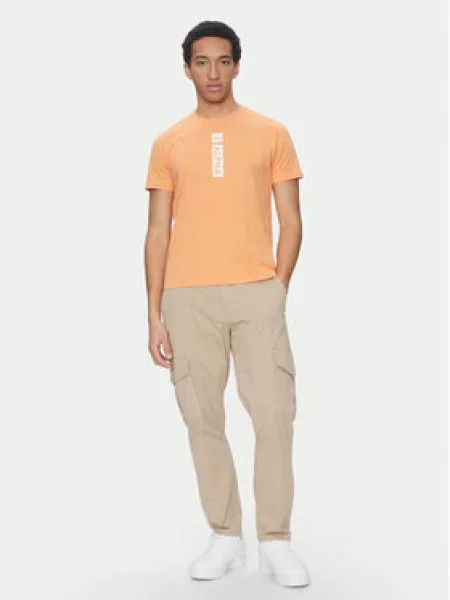 Tričko Alpha Industries oranžové