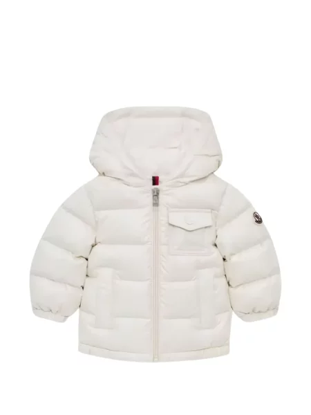 Kurtka dziecięca Moncler Enfant biała