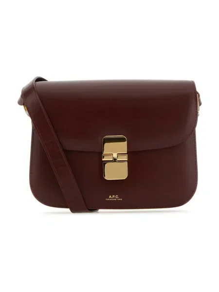Torebka A.p.c. bordowa