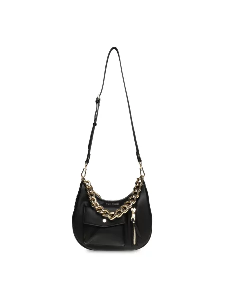 Torebka crossbody Steve Madden skórzana czarna