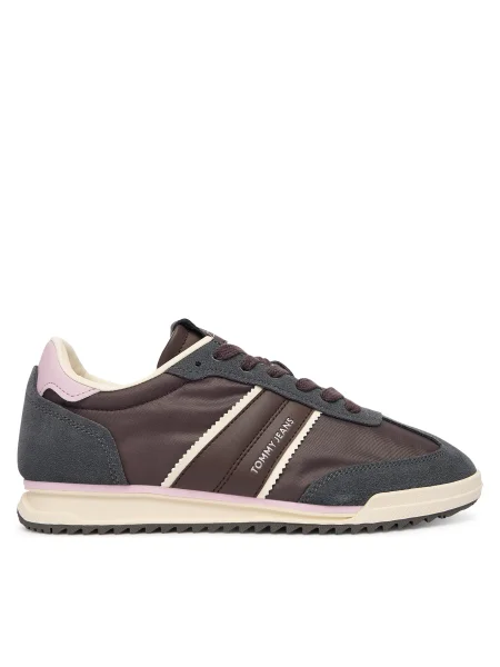 Sneakers Tommy Jeans Tjw Low Profile Runner maro