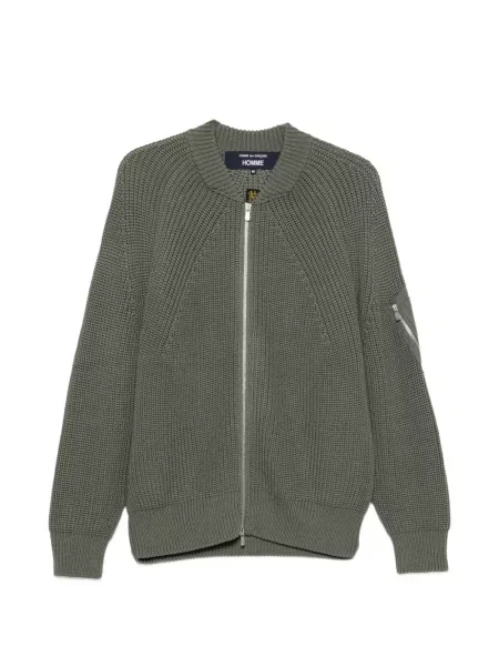 Cardigan Comme Des Garçons Homme tricotate verde