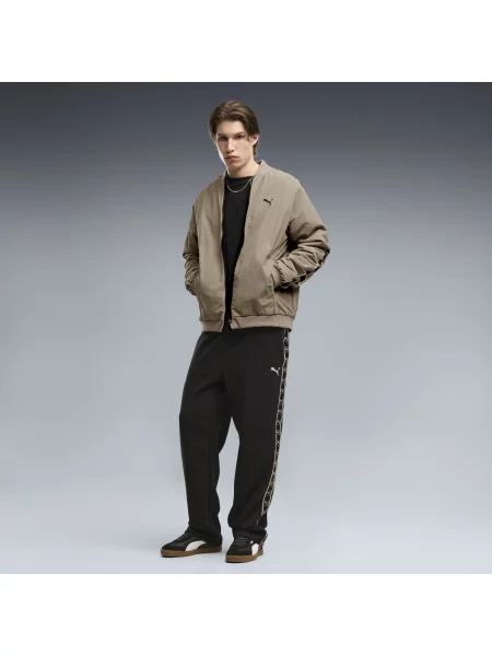 PUMA MÄ™skie spodnie Essentials Elevated Tape Relaxed OdzieÅ¼ S czarny