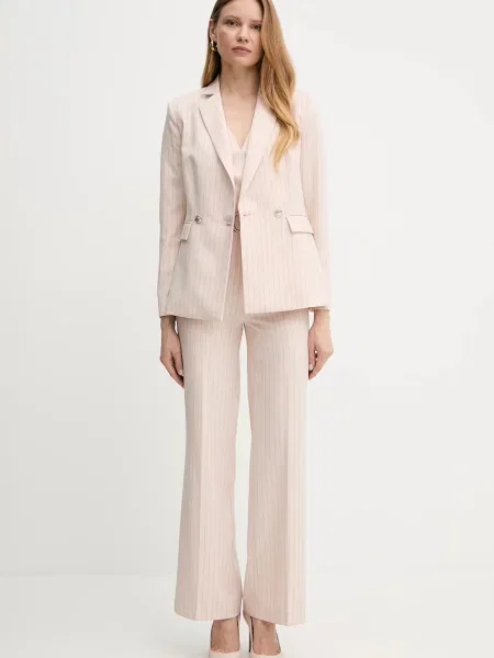 Піджак Morgan VIVI.F двобортний візерунок VIVI.F бежевий