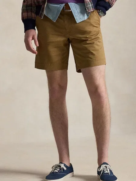 Polo Ralph Lauren pantaloni scurți chinos pentru bărbați din cu verde