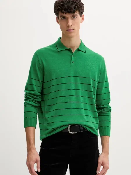 Iceberg pulover de lână light verde