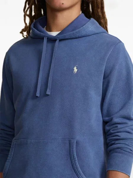 Ursuleț de pluș tricou polo Polo Ralph Lauren din țesătură twill clasic albastru