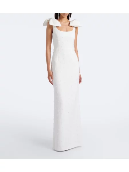 Rochie Rebecca Vallance cu broderie alb