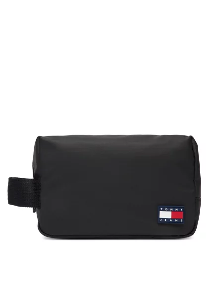 Tommy Jeans Kozmetični kovček Tjm Daily Tech Washbag črna