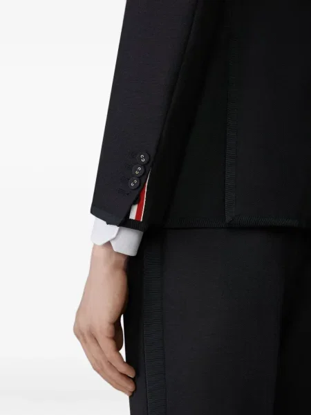 Sacou Thom Browne de lână negru