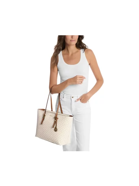 Michael Kors Torebki Kobieta ONE SIZE Quinn Large Tote biały