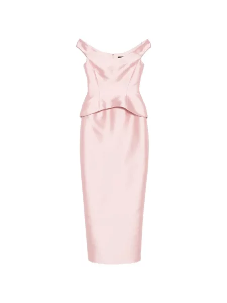 Maxi suknele Solace London rožinė