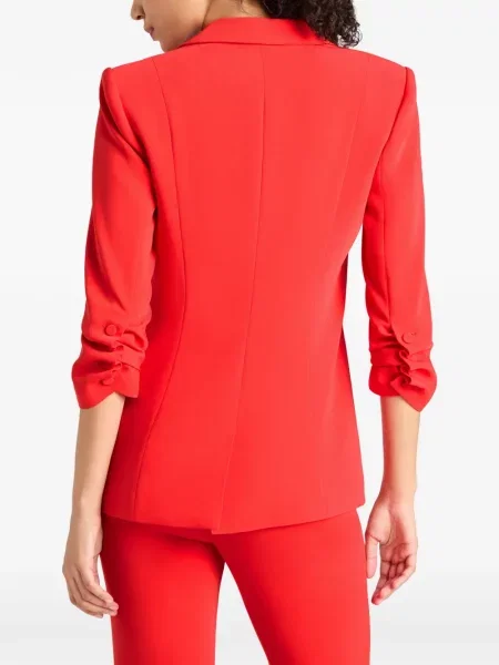 Marynarka Cinq A Sept z krepy czerwona