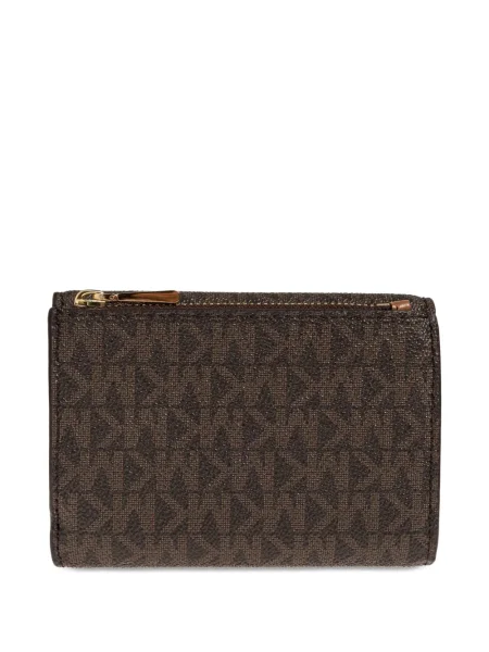 Portofel Michael Michael Kors din piele cu imagine negru