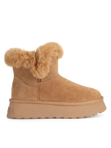 Дутики Badura коричневые