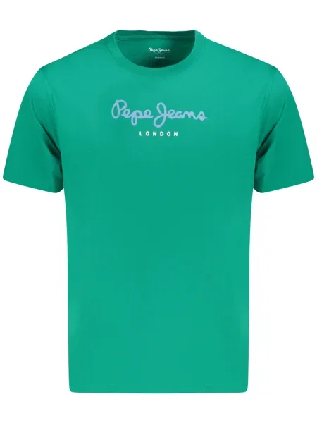 Къс тениска Pepe Jeans зелено