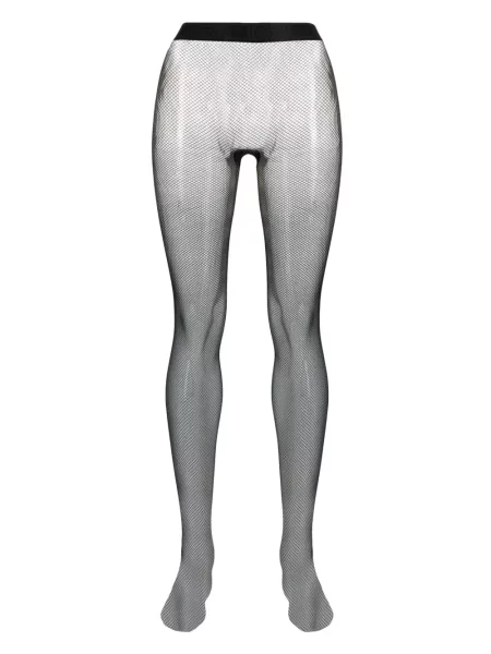 Dresuri Wolford plasă de plasă negru