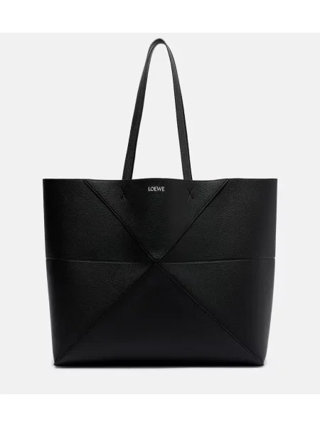 Geantă shopper Loewe din piele negru