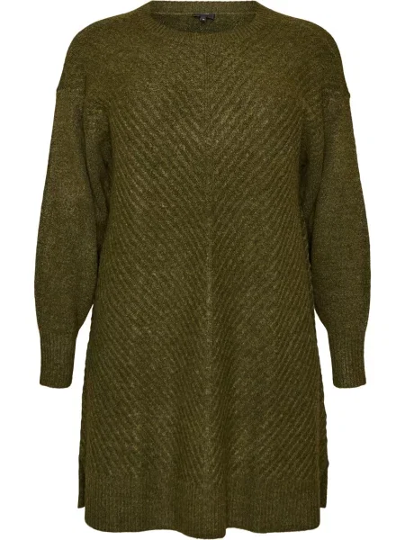 Zizzi Rochie tricotat ZIGGI oliv