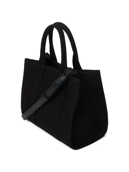 Geantă shopper Karl Lagerfeld cu perle negru