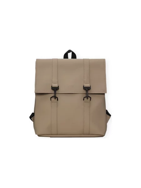 Rains hátizsák MSN Bag Mini nagy sima bézs