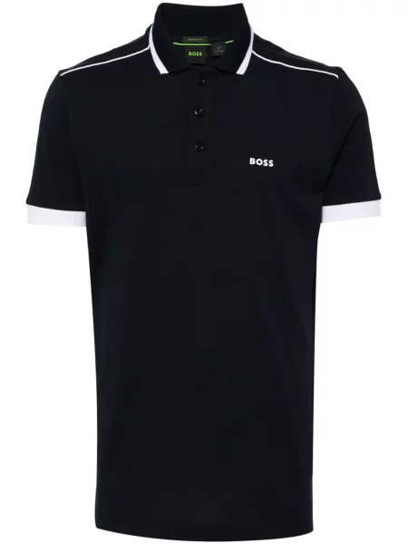 Polo Boss cu imagine albastru