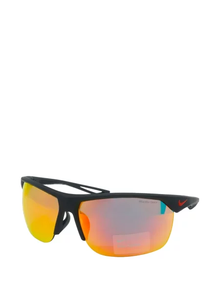 Ochelari de soare Nike de catifea cu autograf retro alb