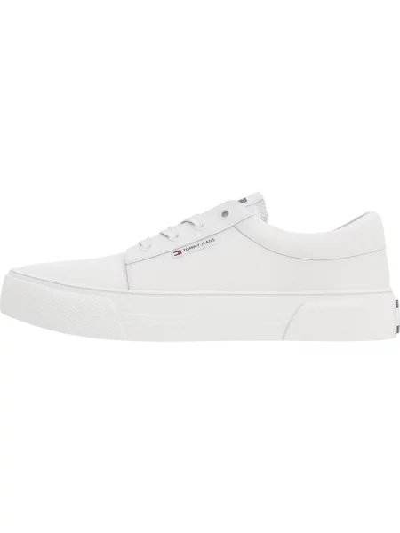 Tenisky Tommy Jeans Tjm Vulc. Skate Derby TCR ecru bílý