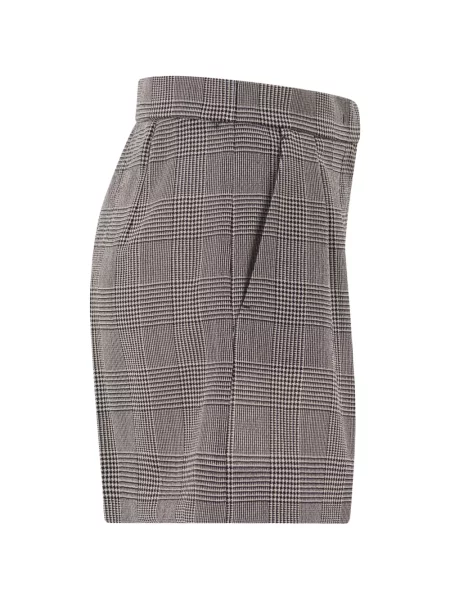 Pantaloni scurți Max Mara în carouri