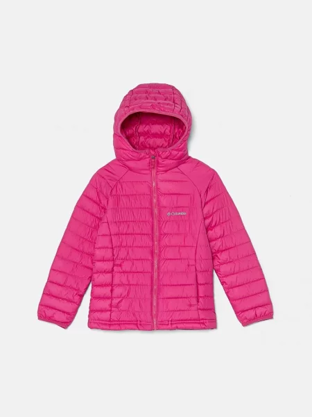 Columbia Dětská bunda Powder Lite růžová