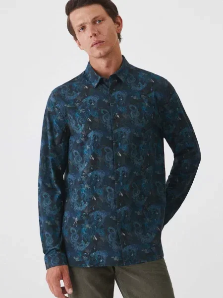 Риза Medicine мъжка със стандартна кройка с класическа яка