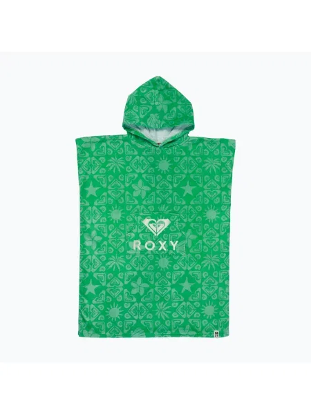 Gyerek poncsó ROXY RG Stay Magical Printed katydid hippie hour rg. Méret: x 73 cm zöld