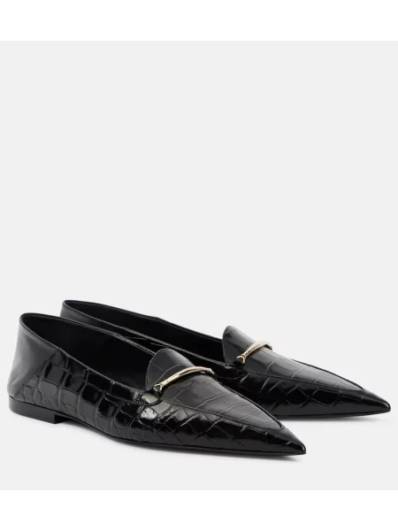 Pantofi loafer Victoria Beckham din piele negru