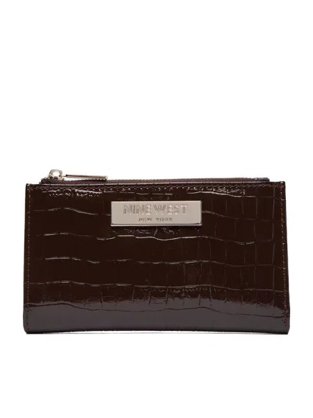 Nine West Portfel ciemny brązowy