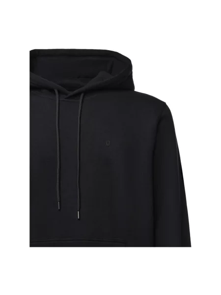 Bluza z kapturem Dondup z kapturem czarna