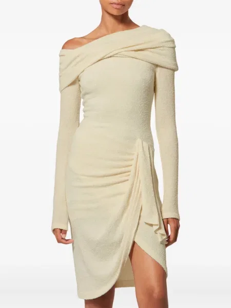 Rochie midi Isabel Marant drapată până la genunchi de costum
