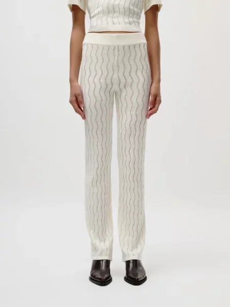 LeGer by Lena Gercke Pantaloni murdar alb